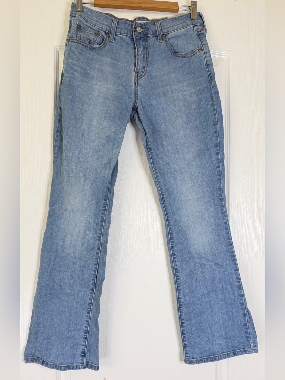 Levi’s 515 Bootcut Jeans Women’s 28x30 Light Wash Mid Rise Stretch Denim Classic